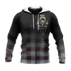 MacDonald Dress Ancient Tartan Hoodie - Alba Celtic Style