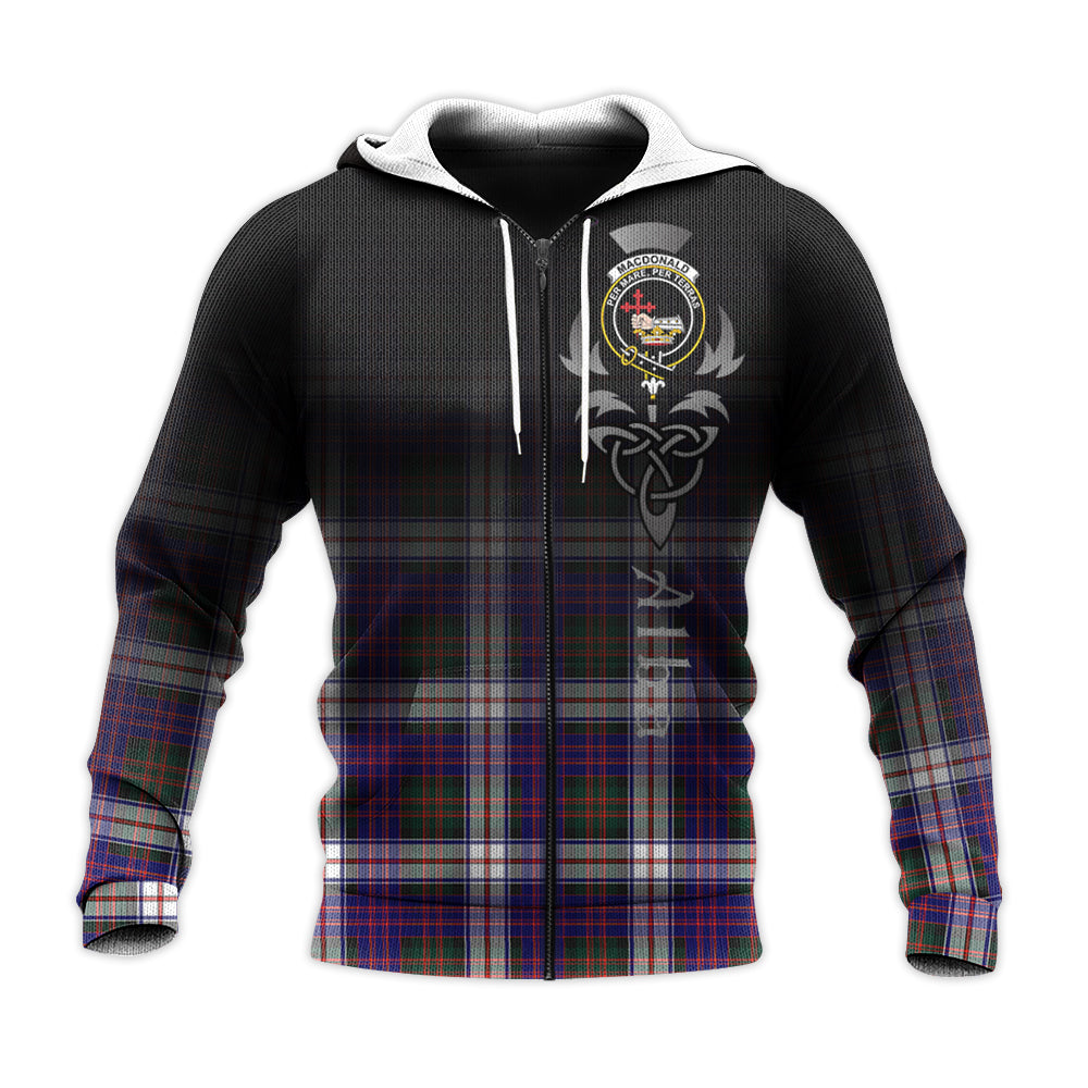 MacDonald Dress Modern Tartan Hoodie - Alba Celtic Style