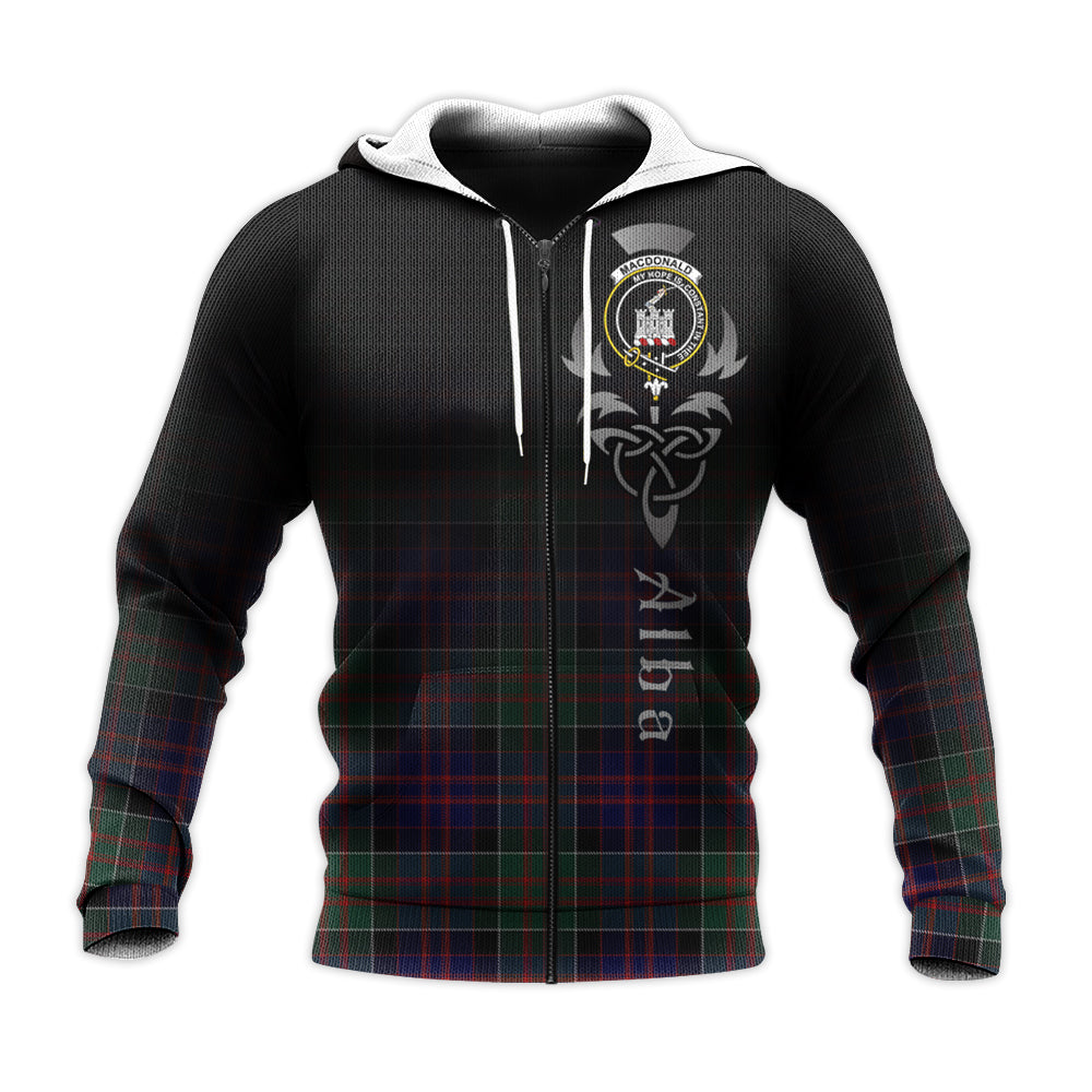 MacDonald Of Clanranald Tartan Hoodie - Alba Celtic Style