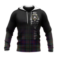 MacDonald Of Clanranald Tartan Hoodie - Alba Celtic Style