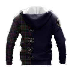 MacDonald of Clanranald Tartan Hoodie - Lion Rampant And Celtic Thistle Style