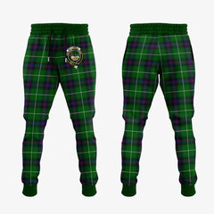 MacDonald Of The Isles Tartan Crest Jogger Sweatpants