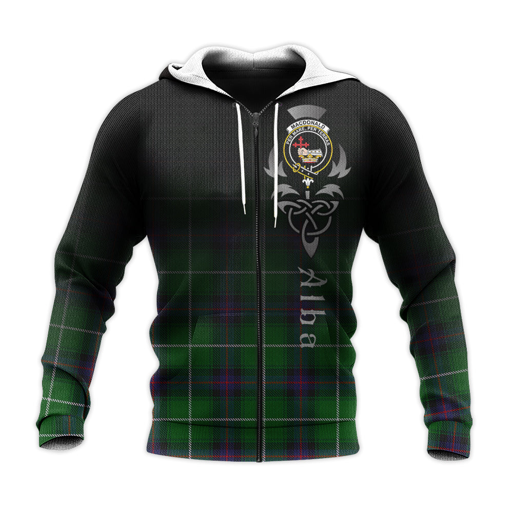 MacDonald Of The Isles Tartan Hoodie - Alba Celtic Style