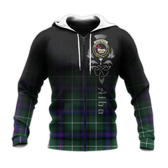 MacDonald Of The Isles Hunting Modern Tartan Hoodie - Alba Celtic Style