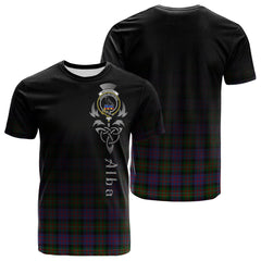 MacDonell Of Glengarry Tartan Crest T-shirt - Alba Celtic Style