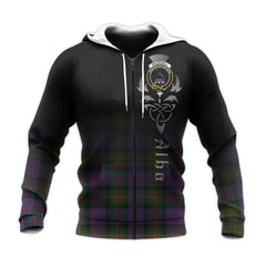 MacDonell Of Glengarry Tartan Hoodie - Alba Celtic Style