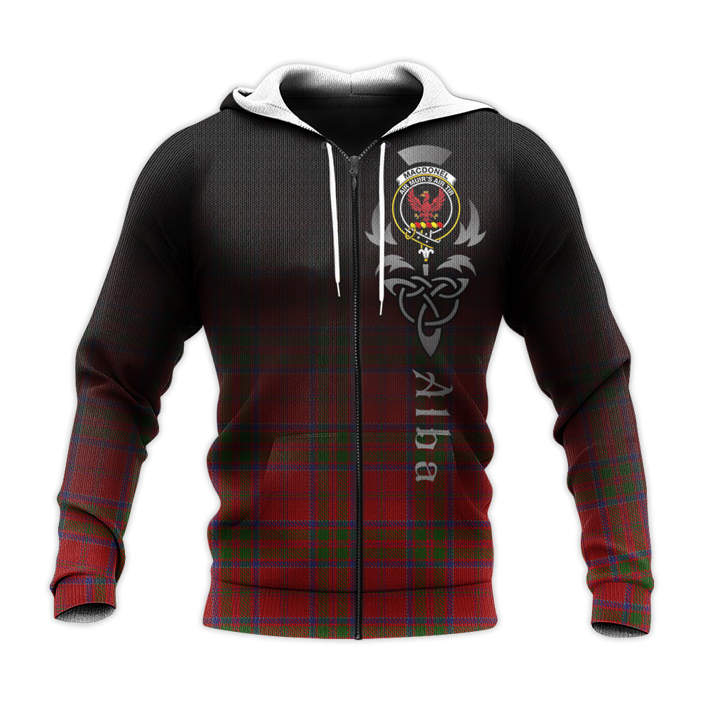 MacDonell Of Keppoch Tartan Hoodie - Alba Celtic Style