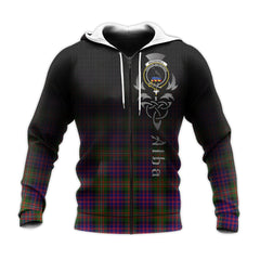 MacDonnell Of Glengarry Modern Tartan Hoodie - Alba Celtic Style