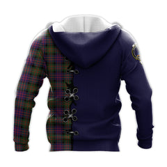 MacDonnell of Glengarry Modern Tartan Hoodie - Lion Rampant And Celtic Thistle Style