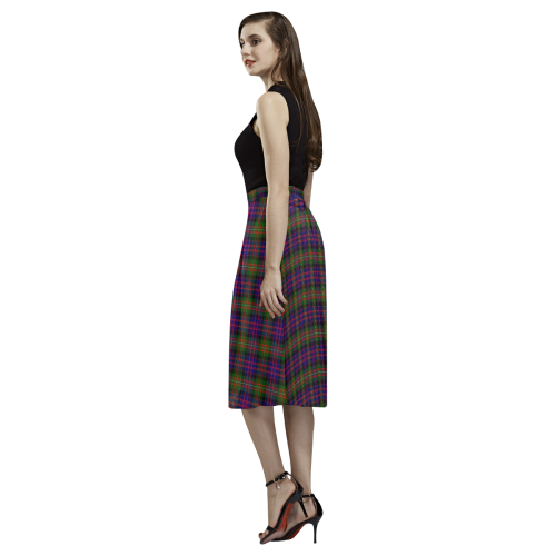 MacDonnell of Glengarry Modern Tartan Aoede Crepe Skirt