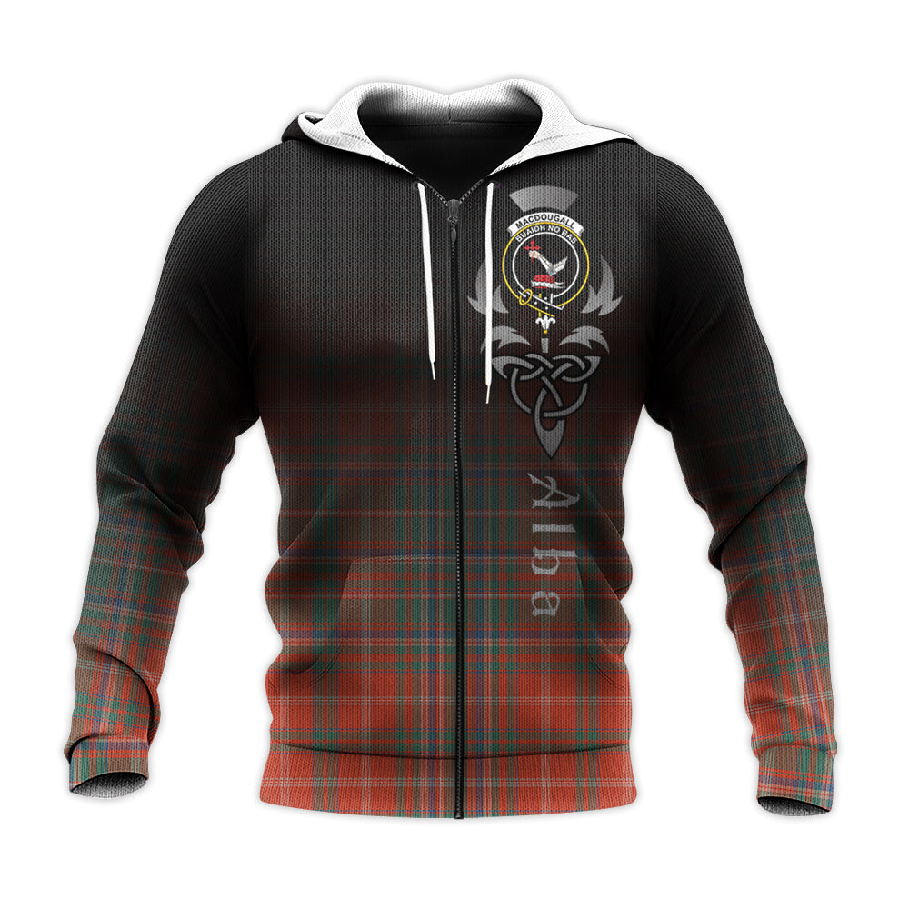 MacDougall Ancient Tartan Hoodie - Alba Celtic Style