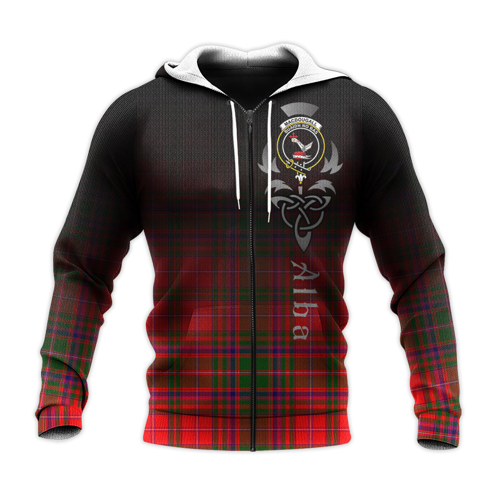 MacDougall Modern Tartan Hoodie - Alba Celtic Style