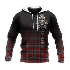 MacFarlane Red Tartan Hoodie - Alba Celtic Style