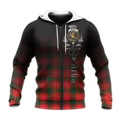 MacFie Modern Tartan Hoodie - Alba Celtic Style