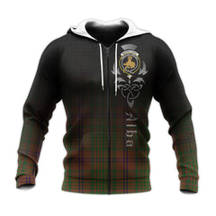 MacGillivray Hunting Tartan Hoodie - Alba Celtic Style