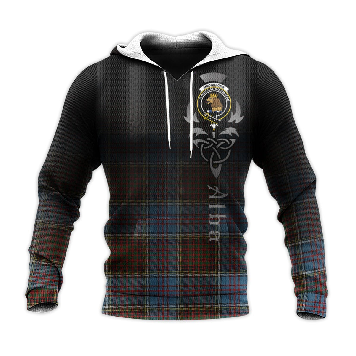 MacGregor Hastie Tartan Hoodie - Alba Celtic Style