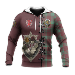 MacGregor Hunting Ancient Tartan Hoodie - Lion Rampant And Celtic Thistle Style