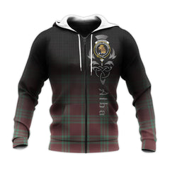 MacGregor Hunting Ancient Tartan Hoodie - Alba Celtic Style