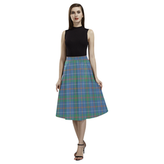 MacHardy Ancient Tartan Aoede Crepe Skirt