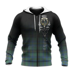 MacInnes Ancient Tartan Hoodie - Alba Celtic Style