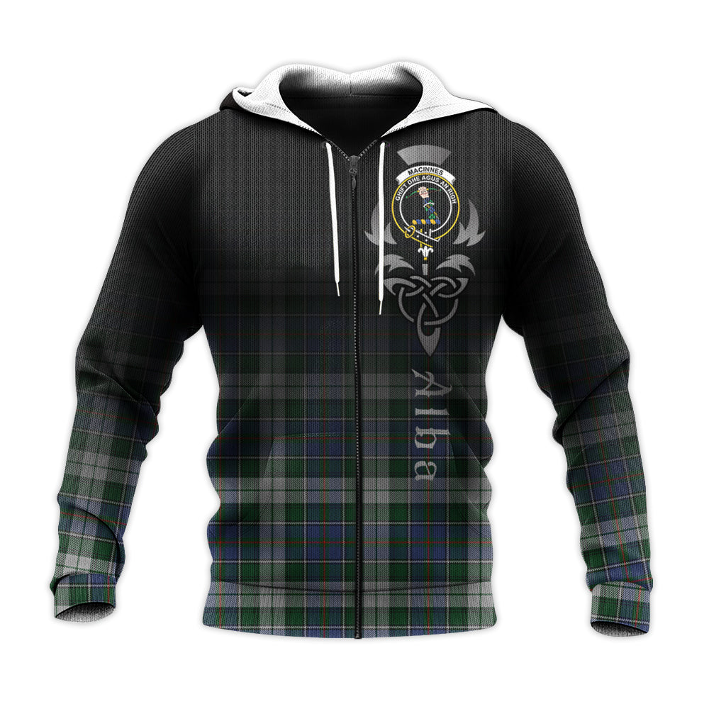 MacInnes Dress Tartan Hoodie - Alba Celtic Style