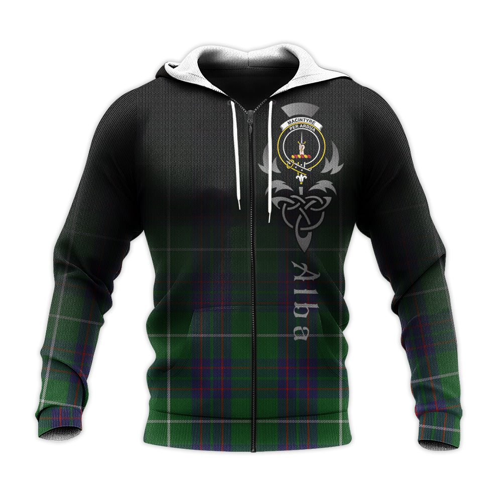 MacIntyre Hunting Tartan Hoodie - Alba Celtic Style