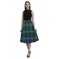 MacIntyre Hunting Modern Tartan Aoede Crepe Skirt