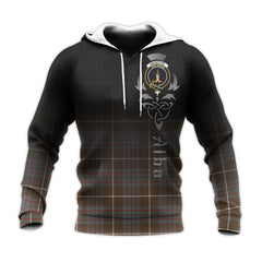 MacIntyre Hunting Weathered Tartan Hoodie - Alba Celtic Style