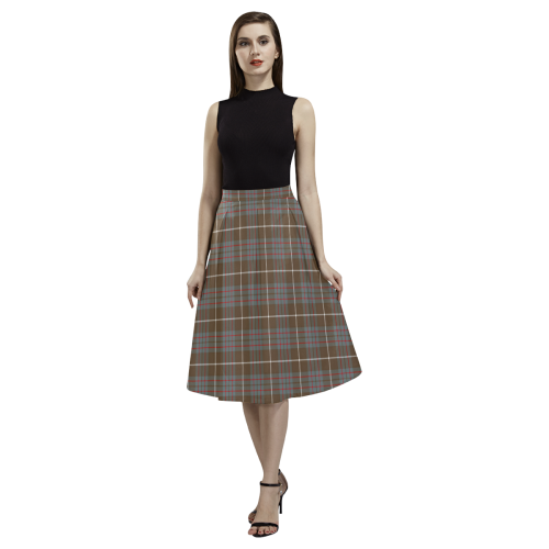 MacIntyre Hunting Weathered Tartan Aoede Crepe Skirt