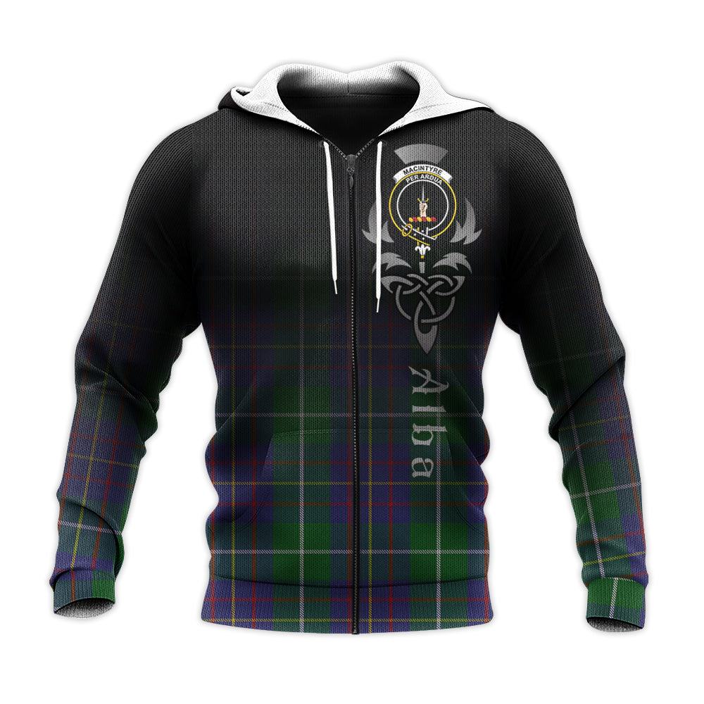 MacIntyre Inglis Tartan Hoodie - Alba Celtic Style