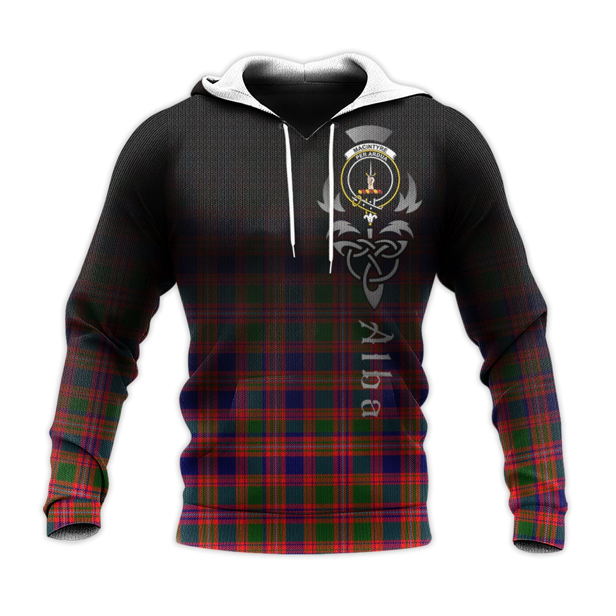 MacIntyre Modern Tartan Hoodie - Alba Celtic Style