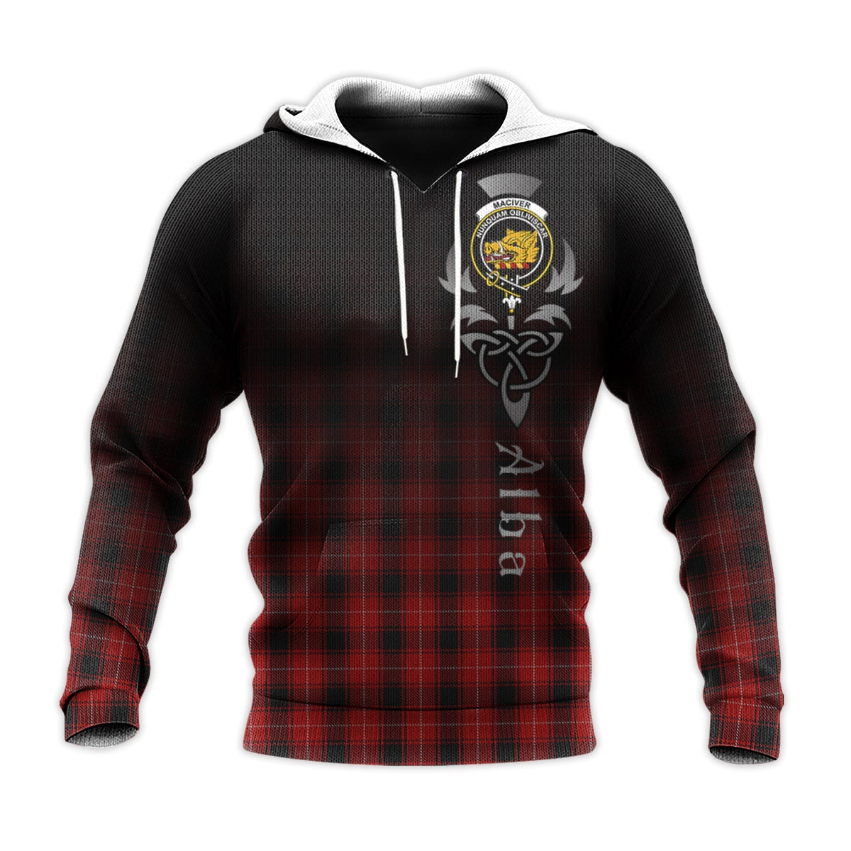 MacIver Tartan Hoodie - Alba Celtic Style