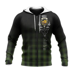 MacIver Hunting Tartan Hoodie - Alba Celtic Style