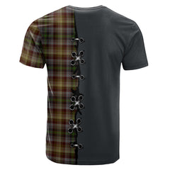 MacKay of Strathnaver Tartan T-shirt - Lion Rampant And Celtic Thistle Style