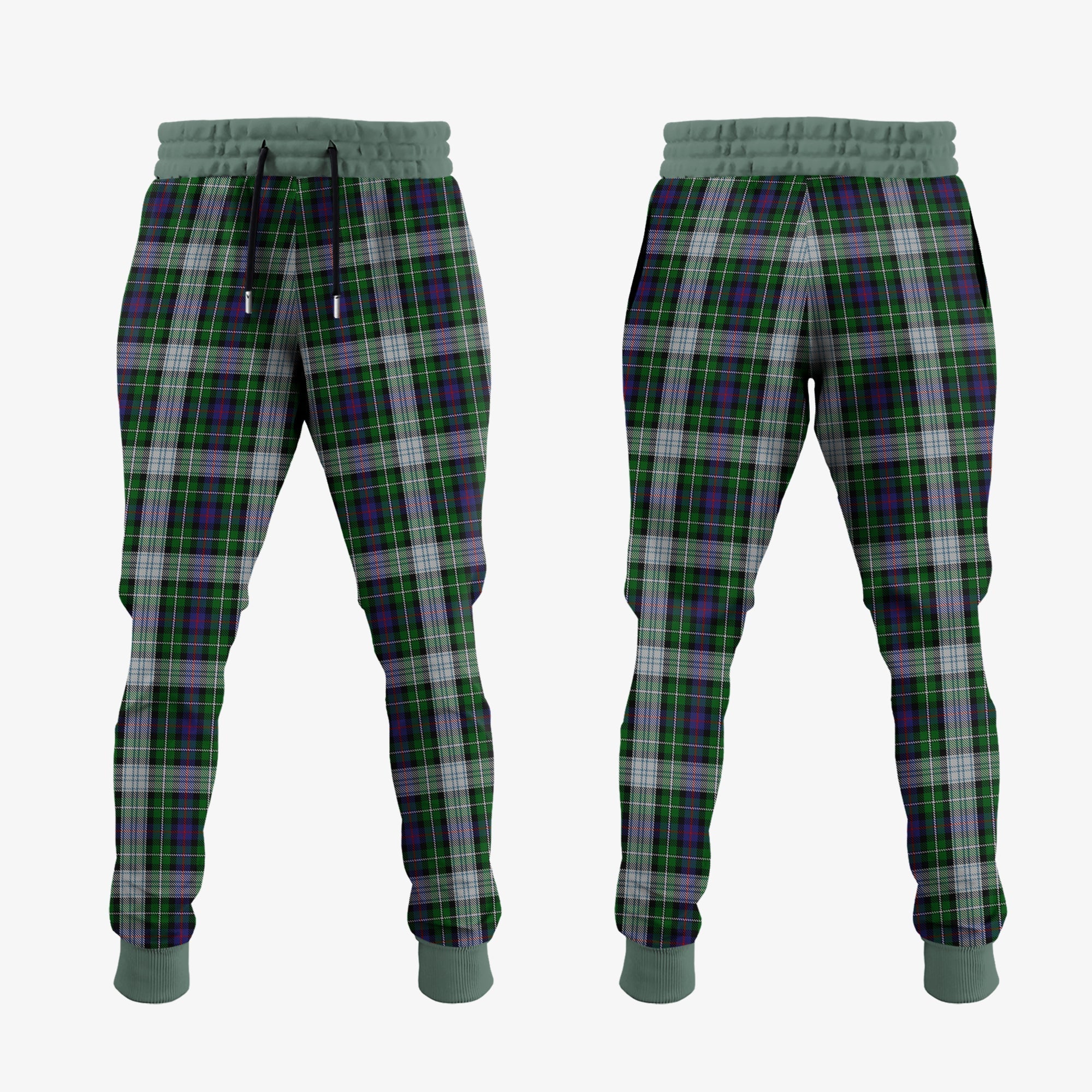 MacKenzie Dress Tartan Crest Jogger Sweatpants