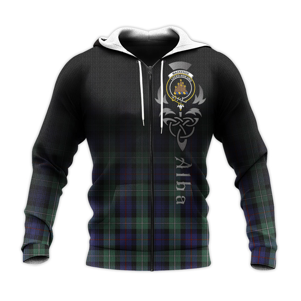 MacKenzie Hunting Green Tartan Hoodie - Alba Celtic Style