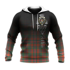 MacKinnon Ancient Tartan Hoodie - Alba Celtic Style