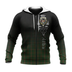 MacKinnon Hunting Tartan Hoodie - Alba Celtic Style