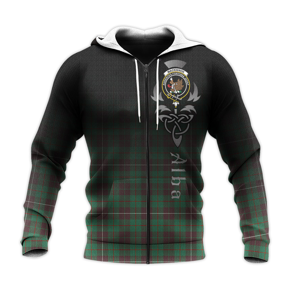 MacKinnon Hunting Ancient Tartan Hoodie - Alba Celtic Style