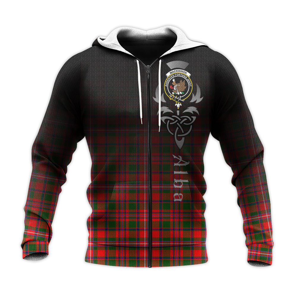 MacKinnon Modern Tartan Hoodie - Alba Celtic Style