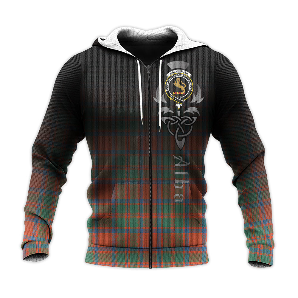 MacKintosh Ancient Tartan Hoodie - Alba Celtic Style