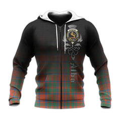 MacKintosh Ancient Tartan Hoodie - Alba Celtic Style