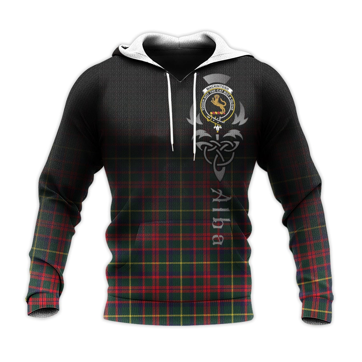 MacKintosh Hunting Modern Tartan Hoodie - Alba Celtic Style