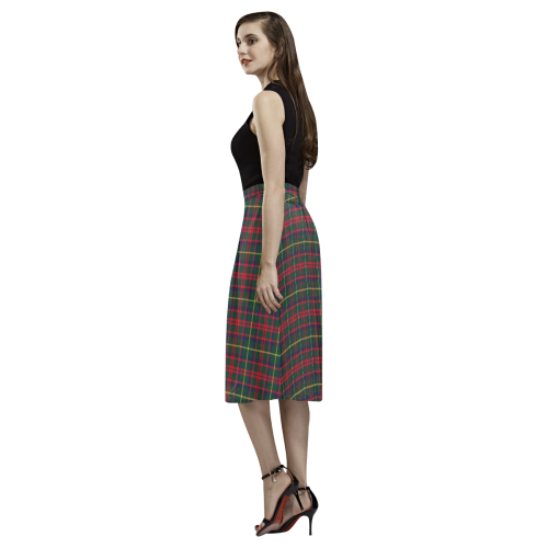 MacKintosh Hunting Modern Tartan Aoede Crepe Skirt