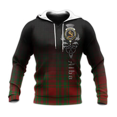 MacKintosh Red Tartan Hoodie - Alba Celtic Style