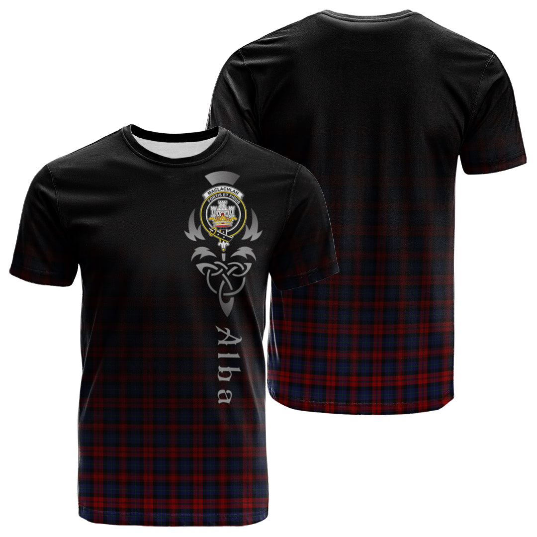 MacLachlan Tartan Crest T-shirt - Alba Celtic Style