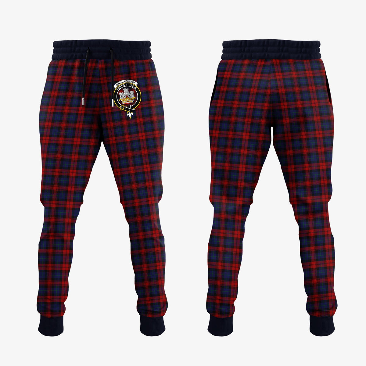 MacLachlan Tartan Crest Jogger Sweatpants