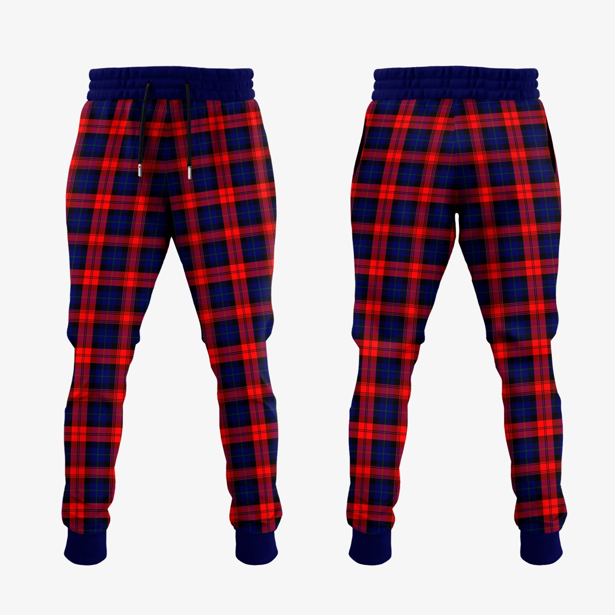 MacLachlan Modern Tartan Crest Jogger Sweatpants