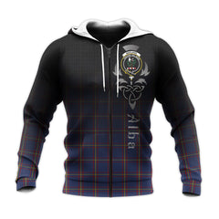 MacLaine Of Lochbuie Tartan Hoodie - Alba Celtic Style