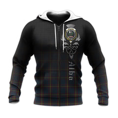 MacLaine Of Lochbuie Hunting Tartan Hoodie - Alba Celtic Style